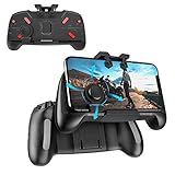 Newseego Mobile Game Controllers, Phone Triggers for Mobile Phone, Shooter Sensitive Controller Joysticks Aim & Fire Trigger Keys for Knives Out/Rules of Survival (1 Pair Mobile Triggers)