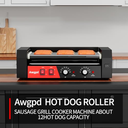 Commercial Hot Dog Roller Grill