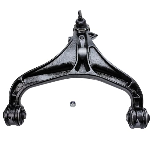 Image of Detroit Axle - 8pc Front End Control Arms Kit for Jeep 08-12 Liberty, 07-11 Dodge Nitro, 2 Lower Control Arms w /Ball Joint 4 Tie Rod Ends 2 Boots 2008 2009 2010 2011 Replacement
