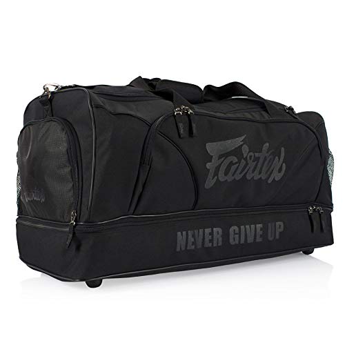Fairtex Czarna wytrzymała duża torba sportowa na siłownię