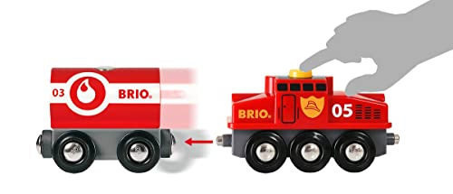 BRIO World – 36025 Rescue Team Train Set | 44-Piece Interactive Toy for Kids Age 3 and Up | Multi-Level Railway Play | FSC-Certified European Beech Wood - image 8