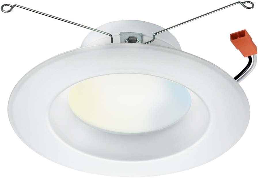 Satco S11260 Starfish 5-6 Inch Retrofit WiFi Smart LED Recessed Downlight, Works with Siri, Alexa, Google Assistant, SmartThings, Tunable White, 800 Lumens
