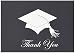 Great Papers! Grad Hat Thank You Note Cards with Envelopes, 4.875"x3.375", 24 Count (100700)