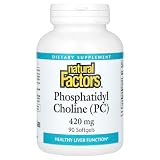 Natural Factors, ホスファチジルコリン（PC）、420mg、ソフトジェル90粒