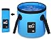Collapsible Bucket, Esthesia 5 Gallon Bucket Multifunctional Portable Collapsible Wash Basin Folding Bucket Water Container Fishing Bucket for Travelling Camping Hiking Fishing Gardening