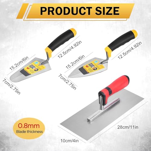 Outils de ciment et mortier pour cloison sèche ou sol en brique