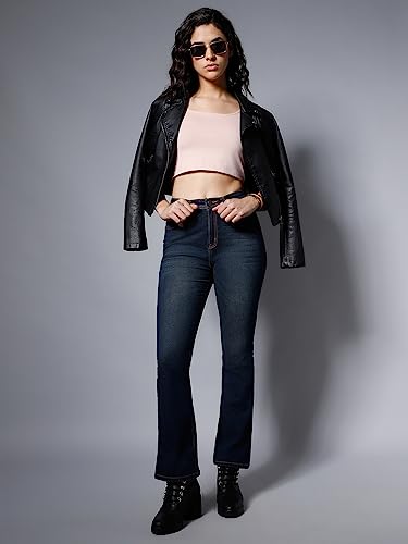 Image of HIGH Star Women's Bootcut Fit Mid Rise Jeans
