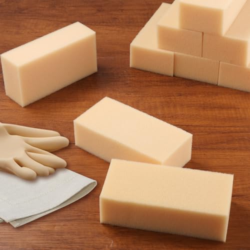 Image of 10 Pcs Reusable Soot Eraser Sponge for Dry Cleaning Soot Eraser Sponge Effective Soot Remover for Pet Hair, Dust, and Dirt on Painted Walls, Books, and Car Interiors