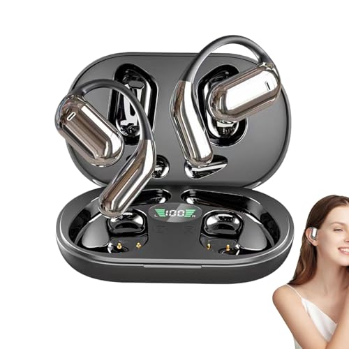 AI 翻訳イヤホン、双方向翻訳イヤホン - AI Type-C 充電言語翻訳 144 言語イヤホン付き,携帯電話、コンピュータ用AI長いバッテリー寿命の言語翻訳イヤホン)