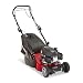 Mountfield Lawnmower S421R PD, 41 cm – Self-Propelled, Rear Roller for Stripes, 55 l Collector – Ideal for Small Gardens up to 300 sqm