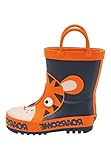  next Jungen Tiger-Gummistiefel Orange 21.5 EU