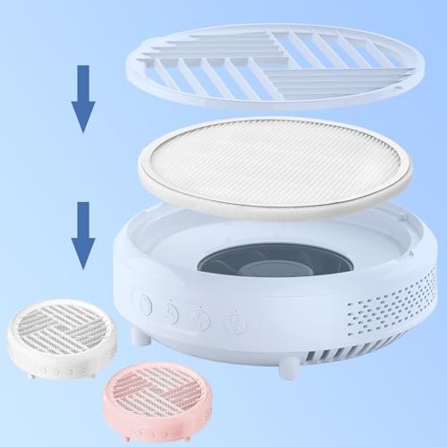 5 filtros de repuesto para colector de polvo de uñas miniatura 3