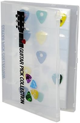 UniKeep Guitar Pick Collection Kit - Holds 225 Picks - Clear Case