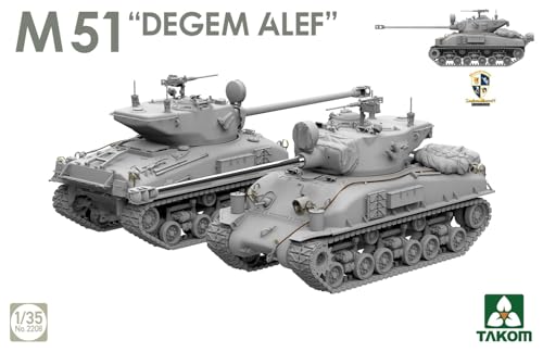 Maquette M51 Degem Alef Takom 1/35 kit plastique haute fidélité TKO2208