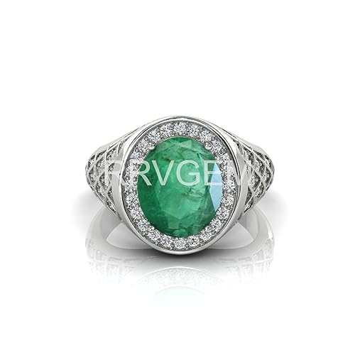 Bague Panna 11.50 Ratti plaqué argent pour homme et femme certifiée