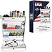 Pit Posse Fold Up Work Station Storage Cabinet-SLV