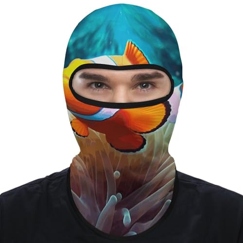 Balaclava para Hombre Pasamontañas Máscara para Esquí Cubierta de Cara para Ciclismo miniatura 7