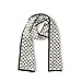 Men Fashion Scarves,57x6 Mulberry Silk Scarf For Men,Luxury All Season Neck Long Silk Men's Scarf (White Arc de Triomphe)