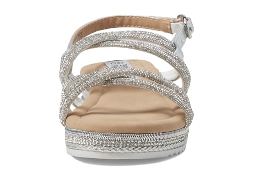 Badgley Mischka Girl's Angela Platform Sandal (Little Big Kids)2