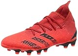 adidas Predator Freak .3 MG, Zapatillas Deportivas Hombre, Rojo/NEGBÁS/Rojsol, 42 2/3 EU