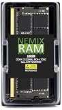 NEMIX RAM 16GB (1X16GB) DDR4 2133MHz PC4-17000 2Rx8 1.2V 260-PIN Non-ECC SODIMM Laptop PC Memory