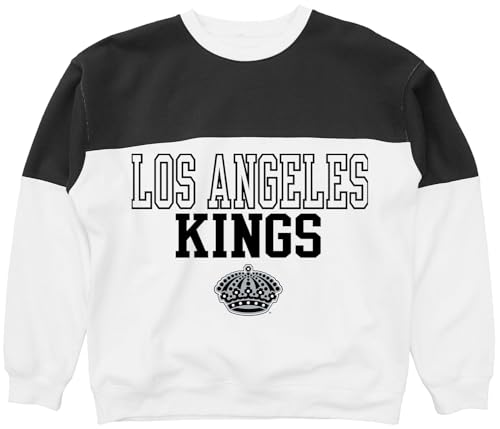 Blue 84 NHL Officially Licensed Contrast Yoke Crewneck Sweatshirt