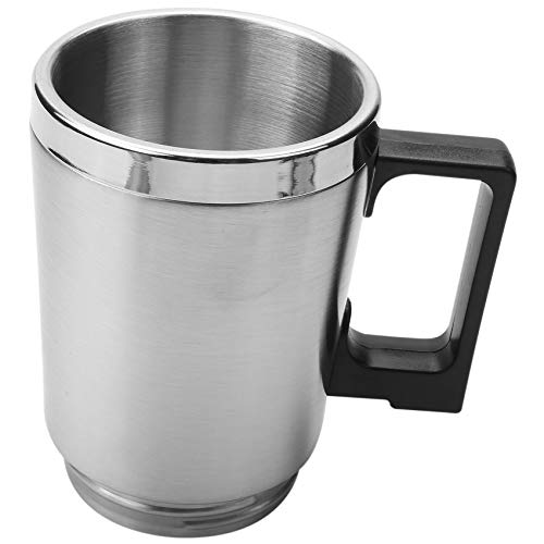 Calentador de agua eléctrico para auto 12V 300ml plateado miniatura 5