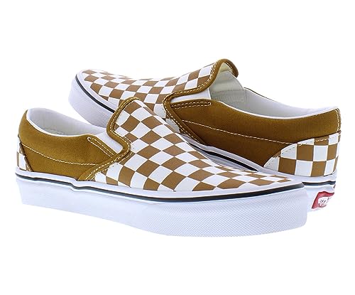 Vans Vans Classic Slip-On Unisex Shoes Size 12, Color: Theory Chekerboard-White