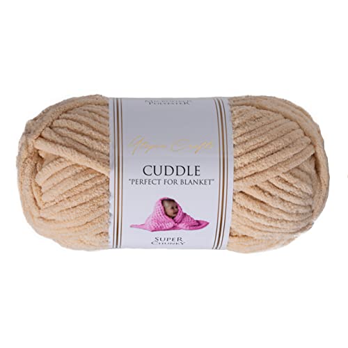 Utopia Crafts Cuddle Super Chunky Chenille-Garn