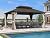 PURPLE LEAF 12’ X 16’ Outdoor Hardtop Gazebo Metal Frame Galvanized Steel Double Roof with Curtains and Nettings for Patio Desk Backyard Bronze