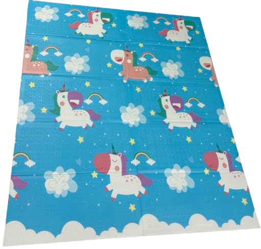 BrainWave61 Kids Playing Mat – Flat Play Mat in Various Styles & Designs (Unicorn) - Review, Price and Buying Guide
