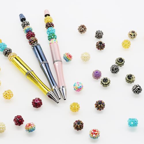 Cuentas de diamantes de imitación de resina Decoendiy para evitar piezas pesadas 4