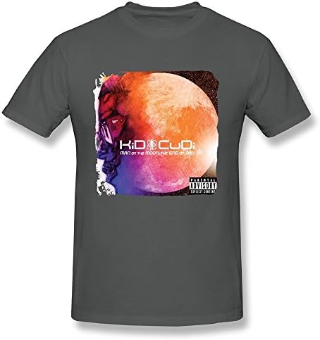 DONVAN Men's Kid Cudi Man on The Moon The End of Day T-Shirt