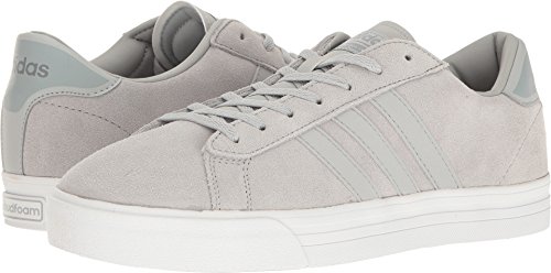 adidas NEO Men's Cloudfoam Super Daily Fashion Sneaker, Clear Onix/Light Onix/Tech Grey, 10 M US