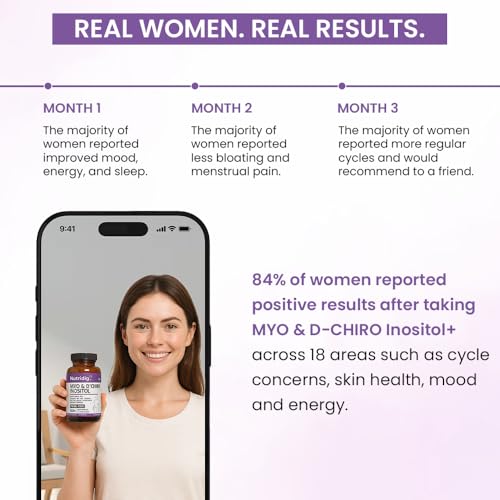 Image of PCOS Supplement For Women | Myo & D-Chiro Inositol - 40:1 Ideal Ratio | High Purity Pharma Grade Ingredients | 2000 Mg Myo-Inositol & 50 Mg D-Chiro-Inositol | For Hormonal Balance, Ovarian Health & Healthy Regular Menstruation | 60 Veg Capsules - 1 Month Supply