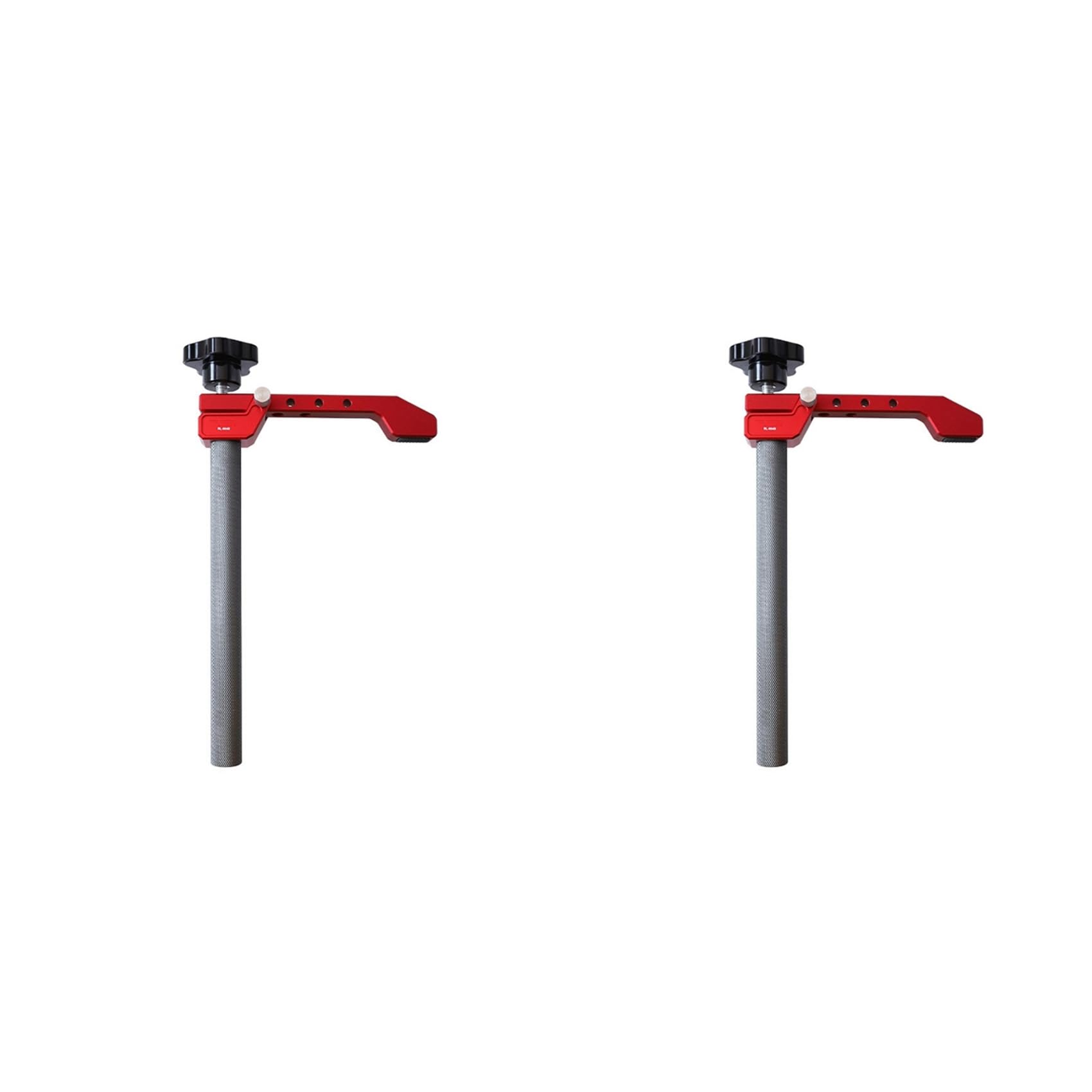 Jnchdghwa As Shown 2X Bench Dog Clamp 19Mm Dog Hole Clamp Adjustable Aluminum Alloy Quick Acting Dog Clamp For Woodworking Clamps 19Mm