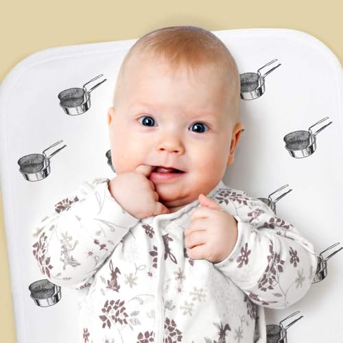 Azeeda 'Chip Pan' Baby Burp/Wash Cloth (BC00032220)2