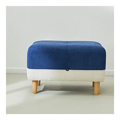 Pouf tabouret en tissu : la solution pour optimiser les petits salons - 2