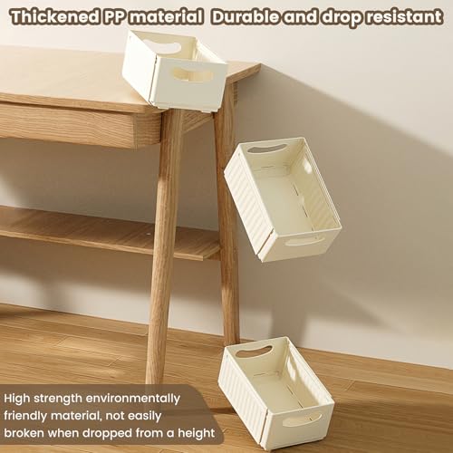 Miniatura 5 de 1 Contenedor De Almacenamiento Plegable, Cajas Expandibles De Plástico Para Organizar, Ajustables De 11 A 18.8 Pulgadas, Separadores Para Dormitorio, Utensilios De Cocina, Armario De Herramientas