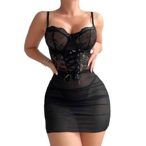Lingerie féminine push-up pour une nuit romantique et douce