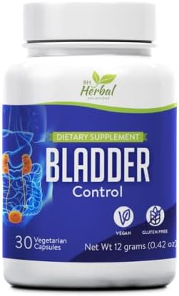 Bladder Control Suppplement, Bladder Support Supplement for Men & Women, Helps Reduce Urinary Leakage, Frequency and Urgency - Natural Herbal Supplement
