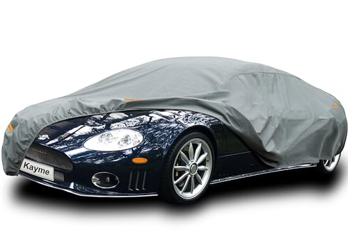 Image of Kayme Heavy Duty Car Cover Custom Fit Spyker C8 (2009-2025) Waterproof All Weather for Automobiles, Full Exterior Covers Sun Rain UV Protection.（Deliver About 3-10 Days）