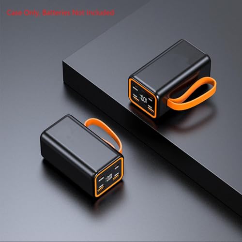 Power bank portátil con pantalla LCD y 4 ranuras 21700 miniatura 4