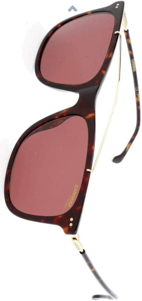 Carrera Sunglasses (Safilo Group) Men's CA150/S Polarized Rectangular Sunglasses, DKHAVANA, 55 mm