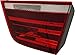 Garage-Pro Tail Light Compatible with BMW X3 2011-2017 Mounts On Liftgate, For Models With Halogen Headlight, Without Adaptive Head Light Halogen With bulb(s) Passenger Side, Inner BM2803120
