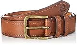 Springfield Cinturon Hebilla Dorada-c/30 Ceinture, Marron (Dark_Brown 30), 85 Homme