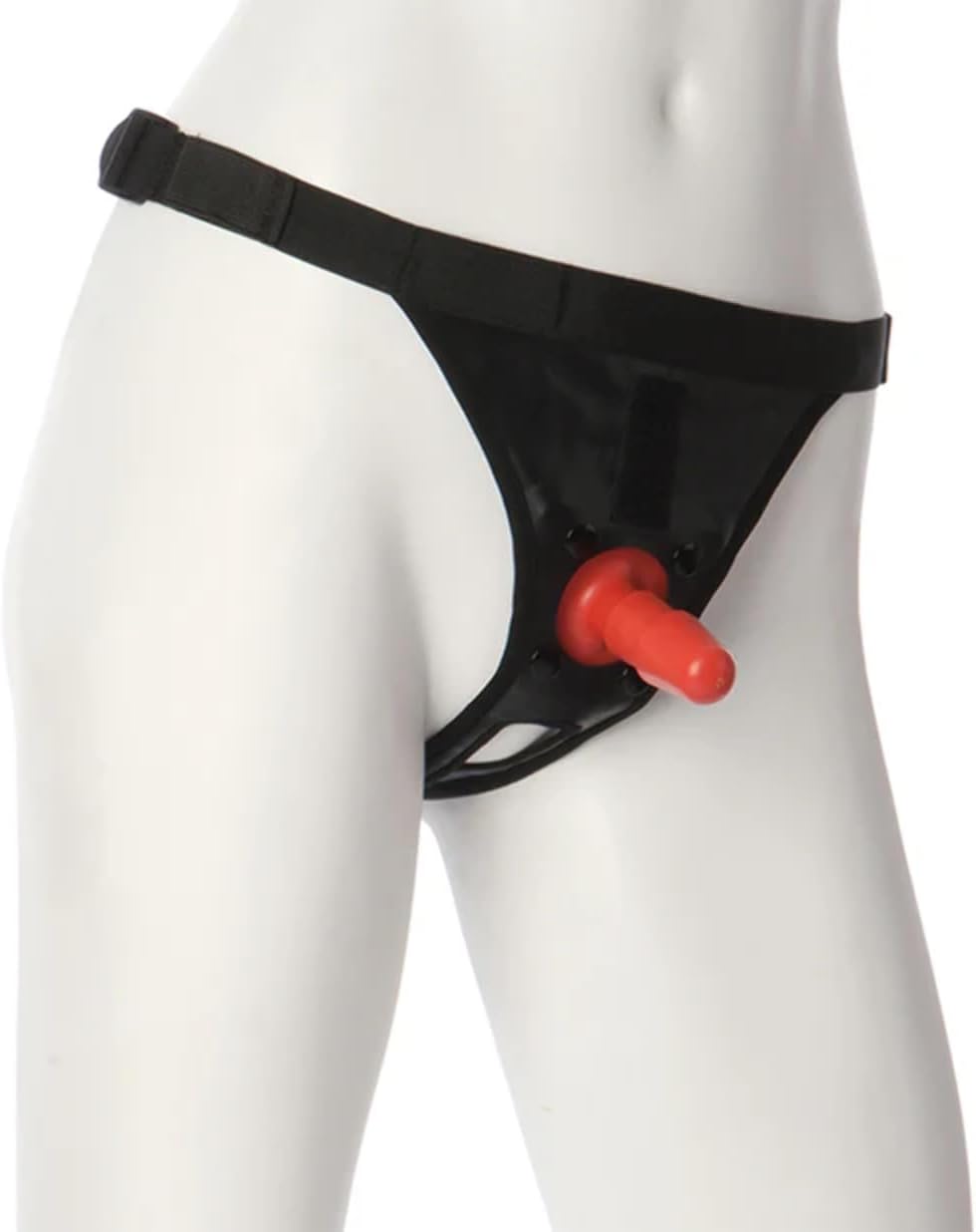 Doc Johnson Vac-U-Lock Ultra Harness 2 With Plug, Black