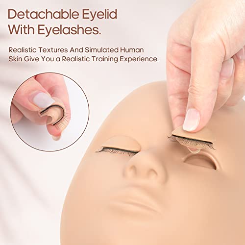 Krofaue KR20220328YJ+DZ 3 Pairs Replacement Eyelids thumb #2