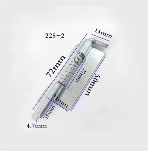 Charnière d'armoire CL225-2 en tôle de fer durable pour ferronnerie HL035 - 5