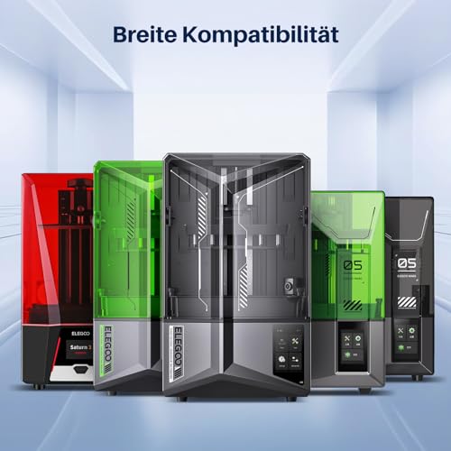 ELEGOO 405nm Wasser Waschbares ABS Like Resin Klares Grün 1KG